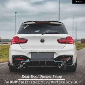 BMW MAXTON スタイル F20 F21 116I 120I 118I M135I 2011-2019 ハッチバック 1シリーズ リアルーフリップスポイラー ウィング ABS テールウィング