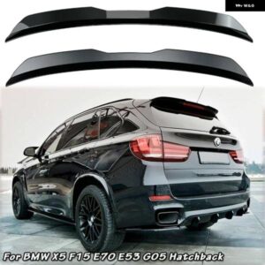 BMW X5 F15 X5 E53 G05 F20 ハッチバック 汎用 リアウイング ルーフリップスポイラー ABS テールウイング リップスポイラー カーアクセサリー