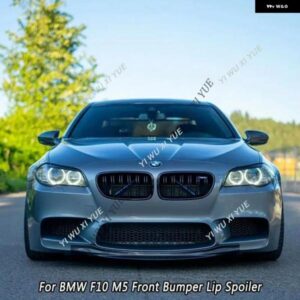 BMW 5シリーズ F10 M5 M5 コンペティションセダン 2011-2016 フロントバンパー リップスポイラー スプリッターヘッドバンパー ガードモールドトリムキット