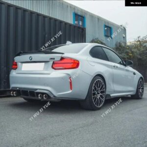 BMW F22 F87 M2 220I 228I M235I M240I クーペ 2014-2021 M4 スタイルリアトランク スポイラー ウイング リアブーツ スポイラー カーアクセサリー