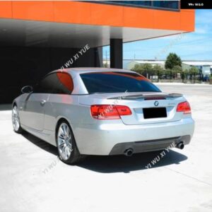 BMW E93 318I 325I 330I 328I 335I M3 2007-2014 M4 スタイルリアスポイラー ウイング リアトランク ルーフキャップカバー スポイラー トリムチューニング