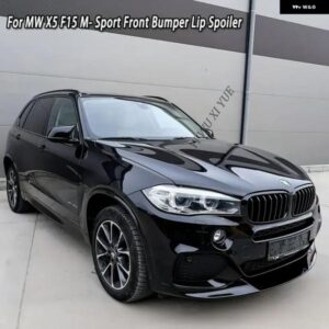 BMW X5 F15 M スポーツ 2014-2018 25D 35I 35D 40E M50I フロントバンパー リップあごカナードスポイラー カバー フロントリップスプリッターキット