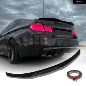 BMW F10 F18 M5 520I 525I 528I 530I 535I 2010-2017 リアブーツ M4 スタイルリアトランク ルーフリップスポイラー キャップスプリッターテールウィング