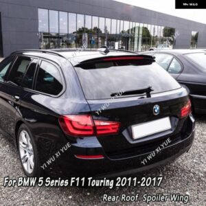 BMW 5シリーズ F11 520I 523I 525I 528I 530I 535I M550I ツーリング 2011-2017 リアスポイラー キャップ ABS カーウイング リアルーフスポイラー ウイング