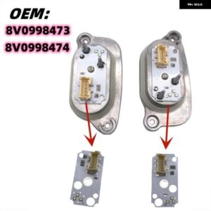 アウディ 8V0998473 8V0998474 左右デイタイムランニングライト A3 S3 キセノン ヘッドライト B101139-A 90070222 90070223