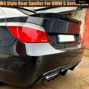 BMW E60 ルーフスポイラー ABS 材料リアウイング プライマーカラーリアスポイラー E60 520I 528I 535I 530I 525I スポイラー