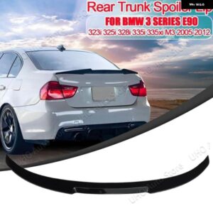BMW E90 M4 スタイル リア スポイラー セダン 3シリーズ 323I 325I 328I 335I 335XI M3 2005-2012 トランク ウイング チューニング カーボン