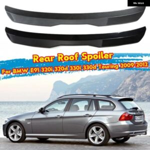 BMW ルーフトランク スポイラー E91 M パックフェイスリフト LCI マックススタイル 320I 320D 330I 330D 2008-2012 ハッチバックスポイラー トランク リアウ
