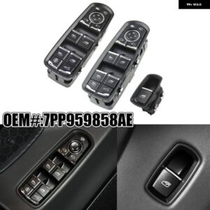 ポルシェ 電動マスターウィンドウ コントロール スイッチ リフター ボタン パナメーラ カイエン マカン 7PP959858AE 7PP959855