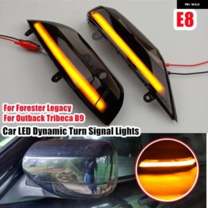 スバル フォレスター アウトバック レガシィ 2003-2008 トライベッカ B9 ダイナミック LED ウインカー インジケーター ライト