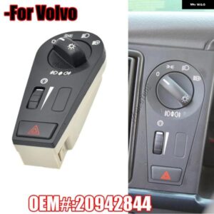 ボルボ ヘッドライト ランプ電源 スイッチ 20942844 20953569 20466306 20466302 50-104-003 FH12 FM VNL スタイリング