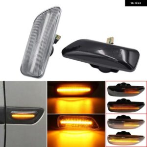 ボルボ LED ダイナミックサイドマーカー ウィンカーライトシーケンシャル ウインカーランプ S60 S80 MK1 V70 MK2 XC70 XC90 30722641 30722642