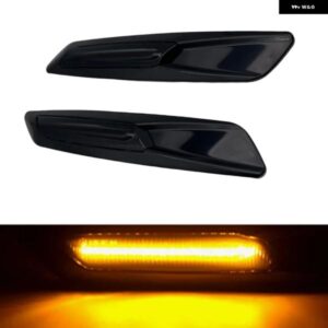 BMW 2個 ダイナミック LED サイドマーカーシーケンシャルウィンカー ウインカーライト F30 E90 E91 E92 E93 E46 E60 E61 F10 スタイル