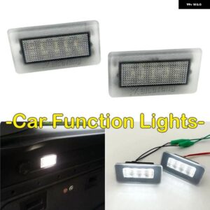 テスラ LED インテリア カーテシー足元ドアライト キャリア トランク コンパートメントランプ 100715190E 2個 モデル S モデル3