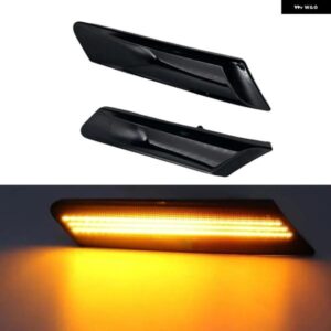 ポルシェ 2PC 車 LED ダイナミックサイドマーカー ウィンカーライトシーケンシャルランプ 911 カレラタルガ 4S カレラ GTS ボクスタ