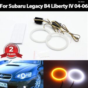 スバル スイッチ バック コットン ライト LED エンジェル アイ デュアル カラー レガシィ B4 リバティ IV 2004 2005 20