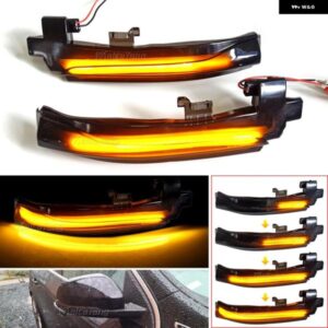 ボルボ V40 V60 S60 2011-2018 S80 V70 III 点滅 LED ダイナミックウィンカー ライトサイドミラー シーケンシャルウインカー インジケータランプ