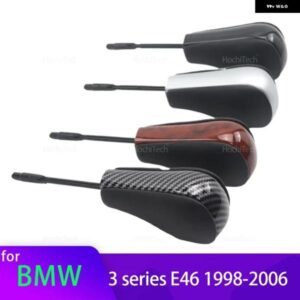BMW レザーカー シフト ギアノブ レバー ノブ 3シリーズ E46 316I 318I 320I 323I 325I 328I 330I M3 318D 320D 330D 1998-2006