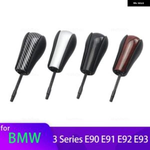 BMW レザー ギア シフト ノブヘッドレバー アダプター マニュアル トランス ミッション 3シリーズ E90 E91 E92 E93 2004-2013