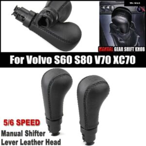 ボルボ ギア シフト ノブレバー シフター ハンドルスティック車 5/6スピード マニュアル S60 S80 V70 XC70 II 38231