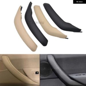 BMW X3 F25 40148-2016 ブラック/ベージュ車内助手席ドア左右プルハンドルレザーカバー 交換