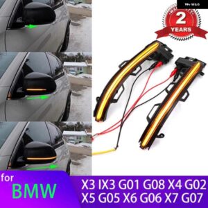 BMW LED ダイナミックサイドミラー ウィンカーライト インジケーター ウインカーシーケンシャルランプ X3 IX3 G01 G08 X4 G02 X5 G05 X5 G06 X7 G07
