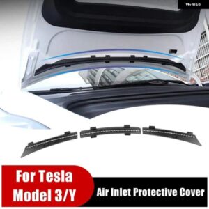 テスラ フロント トランク フードウェザーストリップ モデルY 3ウォーターシール保持ストリップウェザーラバー エアベント インテークアクセサリー