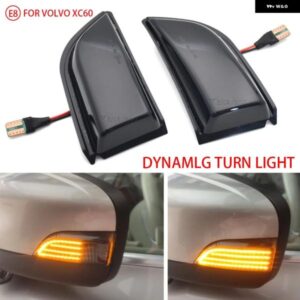 ボルボ LED ダイナミックウィンカー ライトサイドミラー シーケンシャルウインカー インジケータランプ XC60 2008-14