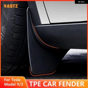 テスラ モデルY モデル3 ハイランド マッド フラップ 穴あけ不要 TPE スプラッシュガード 車用 マッドガード 2021-24