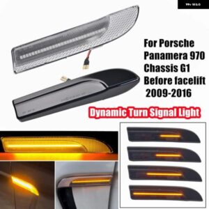 ポルシェ ダイナミック LED サイド マーカー ライト ウィンカー ウインカー インジケーター ランプ OEM# 97063103402 パナメー