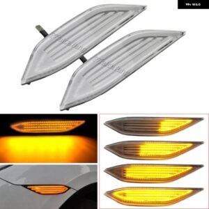 ポルシェ フロント LED ダイナミックサイドマーカーフェンダーライトウィンカー ウインカーランプ カイエン 958 92A 2010-14