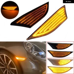 ポルシェ ダイナミック LED サイド マーカーライト ウィンカーランプ ボクスター ケイマン 982 981 718 スパイダー 991 911