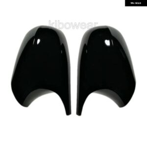 BMW ブラックバットサイド ウイング ミラー カバー キャップ E90 E91 E92 E93 2010 2011 2013 E80 E81 E87 LCI ホーン形状交換キャップ