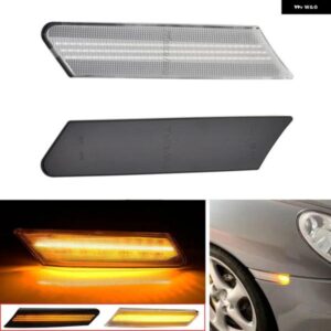 ポルシェ ダイナミック LED サイドマーカー ウインカー ウインカー インジケーター ライト 987 ケイマン ボクスター 911 997 カレラ