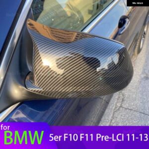 BMW 2X カーボンミラー カバー サイドバックミラー キャップカバー シェル 5シリーズ F10 F11 PRE-LCI 520I 525I 528I 535I 2011-2013