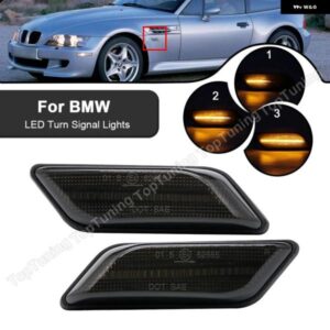 BMW 2X LED ウィンカーライト Z3 クーペ/ロードスター 35096 ダイナミックサイド マーカーライト