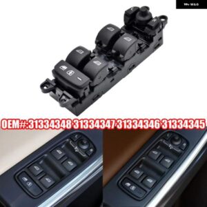 ボルボ 運転席側 パワーマスターウィンドウ スイッチ コントロール ボタン V60 S60 2011-2013 XC60 2009-2013 31334348 31334347