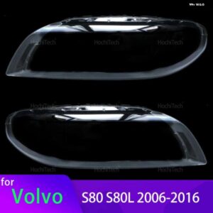 ボルボ ヘッドライト カバー S80 S80L 2006-2016 クリア ハウジング ヘッドライト レンズ ガラスランプカバー ランプシェード