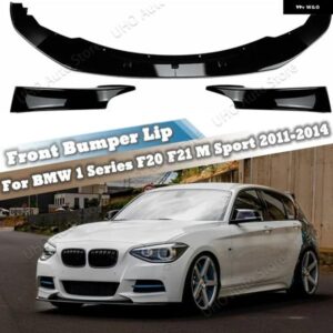 BMW フロントバンパー リップ スポイラー スプリッター フォグランプ チューニング ディフューザー 1シリーズ F20 F21 120D 120I M135I Mパック PRE-LCI