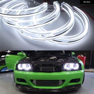 BMW 3 5 7シリーズ E36 E46 E39 E38 323I 750I 325I 728I 740D 325TDS RETRODTM スタイル LED クリスタルエンジェルアイリングキット