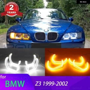BMW 2 年 LED アイスクリスタル エンジェル アイ キット ホワイト リング Z3 36192