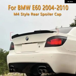 BMW E60 520I 530I 535I 540I 550I M5 2004-2010 M4 スタイル リア スポイラー キャップリア トランク ルーフ ブーツ リップ スポイラー ウイング