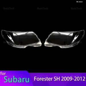 スバル ヘッドライト カバー フォレスター SH 2009-13 クリア ハウジング フロント ヘッドライト レンズ シェルガラスランプカバー