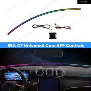 アウディ BMW 256色 インナー アンビエントライト メルセデスベンツ テスラ トヨタ ホンダ 自動 LED 汎用 装飾 ランプ