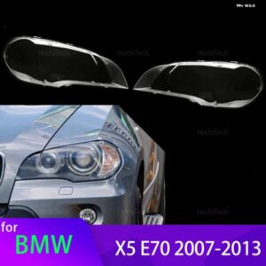 BMW ヘッドランプ カバー キャップ X5 E70 2007-2013 ヘッドランプ カバー ヘッドライト レンズ ガラスカバー ランプシェード ブライトシェルレンズ カバー