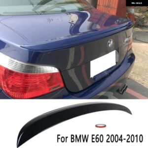 BMW E60 520I 530I 535I 540I 550I M5 2004-2010 M5 スタイル リア スポイラー キャップリア トランク ルーフ ブーツ リップ スポイラー ウイング