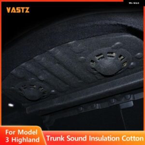 テスラ 2024 2025 バージョン モデル3 ハイランドリア トランク 防音キット トランク エンジン ノイズ低減キット トランク アクセサリ