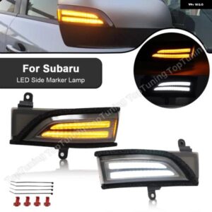 スバル 2個 ダイナミック LED サイドミラー ウィンカーランプ クロストレック フォレスター インプレッサ レガシィアウトバック WRX S