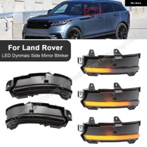 ランドローバー 2個 LED サイドミラー ウインカーランプ ダイナミック流れる ウィンカーライト レンジローバー イヴォークヴェラールディスカバリースポーツ