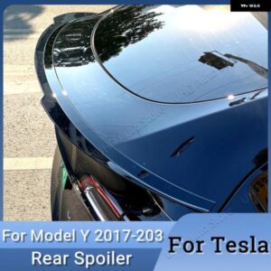 テスラ 車 V スタイル リアルーフ テール ウイング モデルY 2020-2024 モデル3 2017-2023 トランク リップ スポイラー